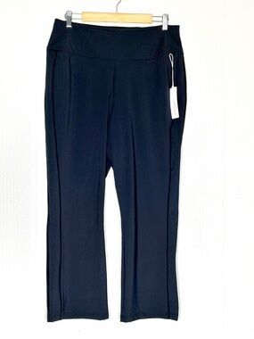Kinona golf and life Black Pull-On Straight Leg Golf Pants for women Sz L NWT